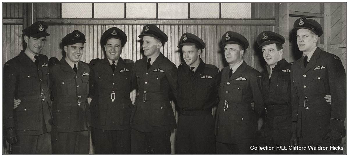 RCAF pilots - Collection - F/Lt. (Pilot) Clifford Waldron Hicks - via Bill Eull