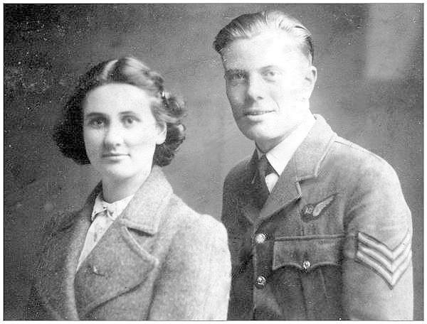 Sgt. Reginald Alfred Brown and spouse Audrey Brown (wife)