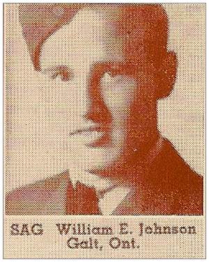 R/84435 - Flight Sergeant - Air Gunner - William Earnest Johnson - RCAF
