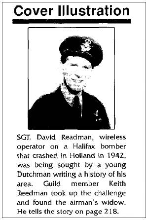 Sgt. David Readman - The Journal of One-Name Studies, April 1999