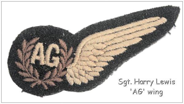 Sgt. Harry Lewis - 'AG' Wing