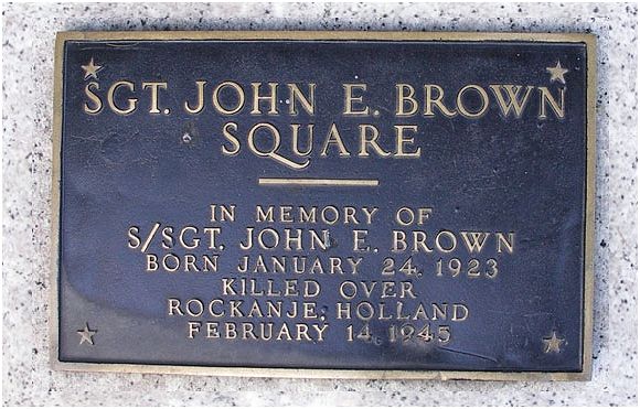 Memorial Square - S/Sgt. John E. Brown - Worcester, MA