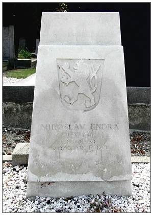 788021 - Sergeant - 2nd Pilot - Miroslav Jindra - headstone - 05 Mar 1916 - 20 Jul 1941