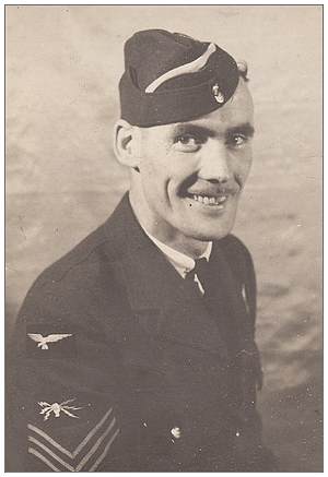 R/71717 - Sgt. Robert Walker Wagstaff - 194x - wearing 'training' overseas cap