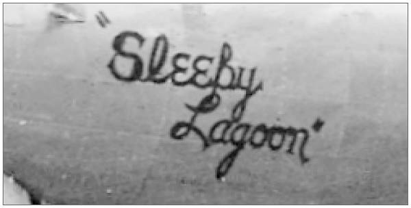 B-17G 'Sleepy Lagoon' - 46105 - Nose Art