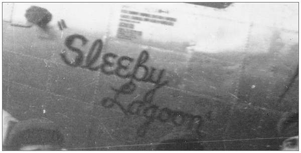 B-17G 'Sleepy Lagoon' - 46105 - Nose Art