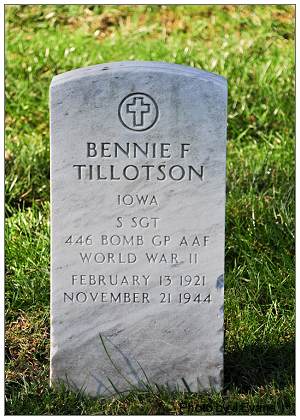 Tombstone - S/Sgt. Bennie F. Tillotson