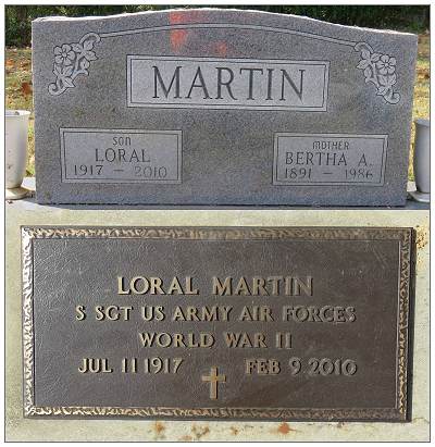 S/Sgt. Loral Martin - gravemarkers