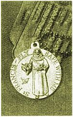 St. Francis Medallion - Fuller