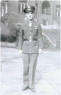 Stephen N. Reiter in front of St. Mary's Parish Lyceum in  Sharpsburg,PA 