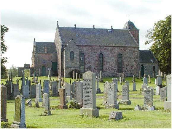 Prestonkirk Churchyard - image courtesy Evan Clark