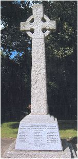 Memorial at Aylsham churchyard
