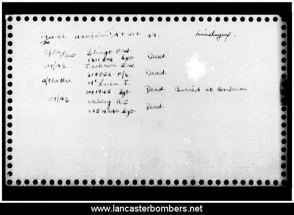 Loss Card - AT217 - EA-S - Slingo - via www.lancasterbombers.net