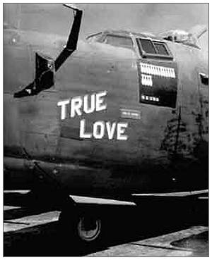 'True Love' - nose art