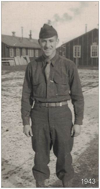 T/Sgt. Vernon Pierce Brubaker Jr. - Radio School, Sioux Falls, SD - Spring 1943