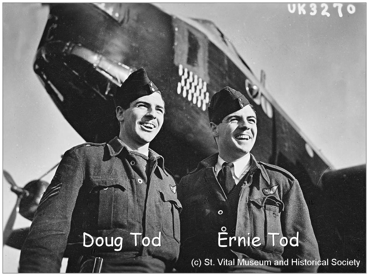 Twins Doug and Ernie Tod - (c) St. Vital Museum and Historical Society