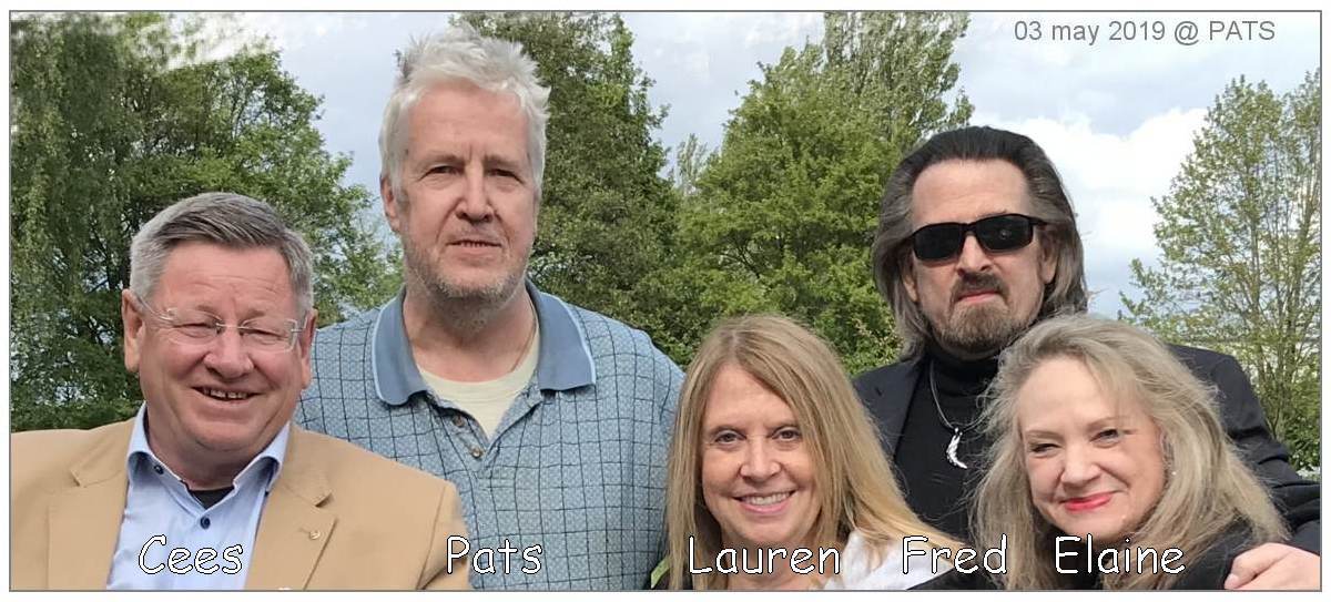 Cees, PATS, Lauren, Frederick and Elaine - 03 May 2019