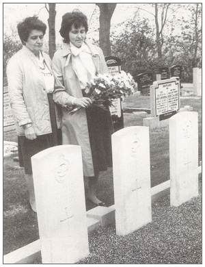 Visit of his sisters - Mrs. Marion Sakal née Higgs and Mrs. Elizabeth M. Hawthorne née Higgs - 1988