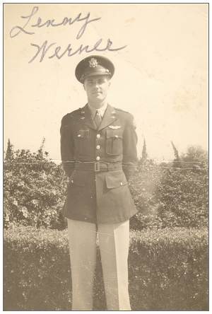 12052786 - O-796249 -  Pilot - 1st Lt. Leonard 'Lenny' R. Werner