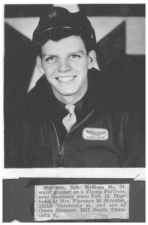 37402761 - S/Sgt. - Engineer / Top Turret Gunner - William Owen Streuter