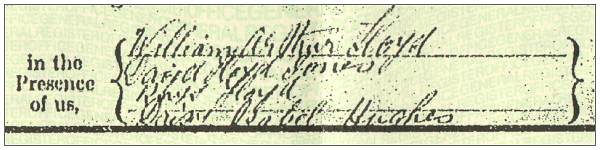 25 Dec 1918 - Edgar Jones and Maggie Lloyd - copy marriage certificate