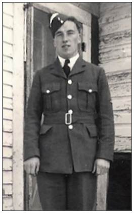 W/O H. L. Ferguson in uniform - during training