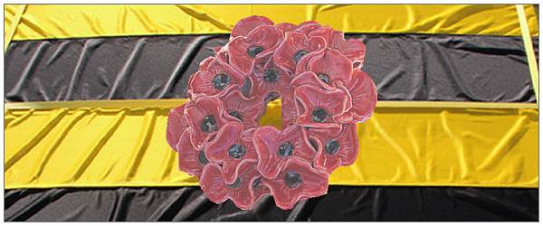 Poppies on Workum flag - artist impression