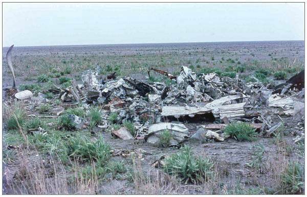 Wreckage of 'Crazy Horse' - abt. 1969